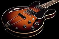 Semiakustische Hollowbody Jazzgitarre. Gibson ES 3er Serie