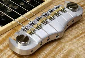 Wrap around Bridge bzw fester Steg einer PRS Style Gitarre